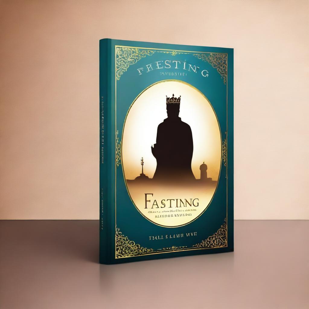 Create a book cover for a book titled 'Fasting - An Audience with the King - A Sinner’s Guide to Biblical Fasting