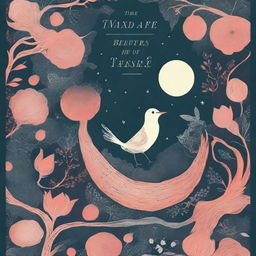 A beautifully designed book cover featuring an intriguing and artistic illustration