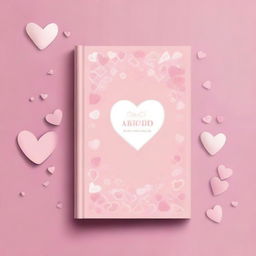 Create a book cover for an anthology titled 'ABCD of Love'