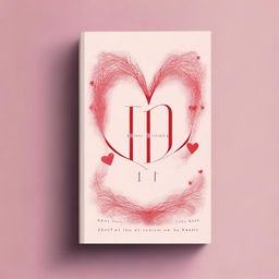 Design a book cover for 'ABCD of Love', an anthology of 26 poems, each starting with a different letter of the alphabet