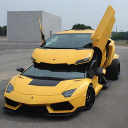 Transformer as lamborghini