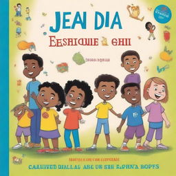 Capa para um livro infantil com o título 'O Dia que a Tela Escureceu'