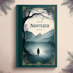 Create a captivating book cover with an intriguing design that draws readers in