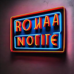 A neon sign with the text "desde aquela noite"