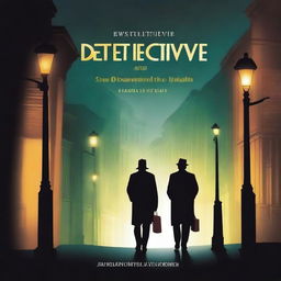 Create an image of a book cover titled 'Detective Shyam and Dr