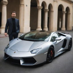 Average owner Lamborghini car