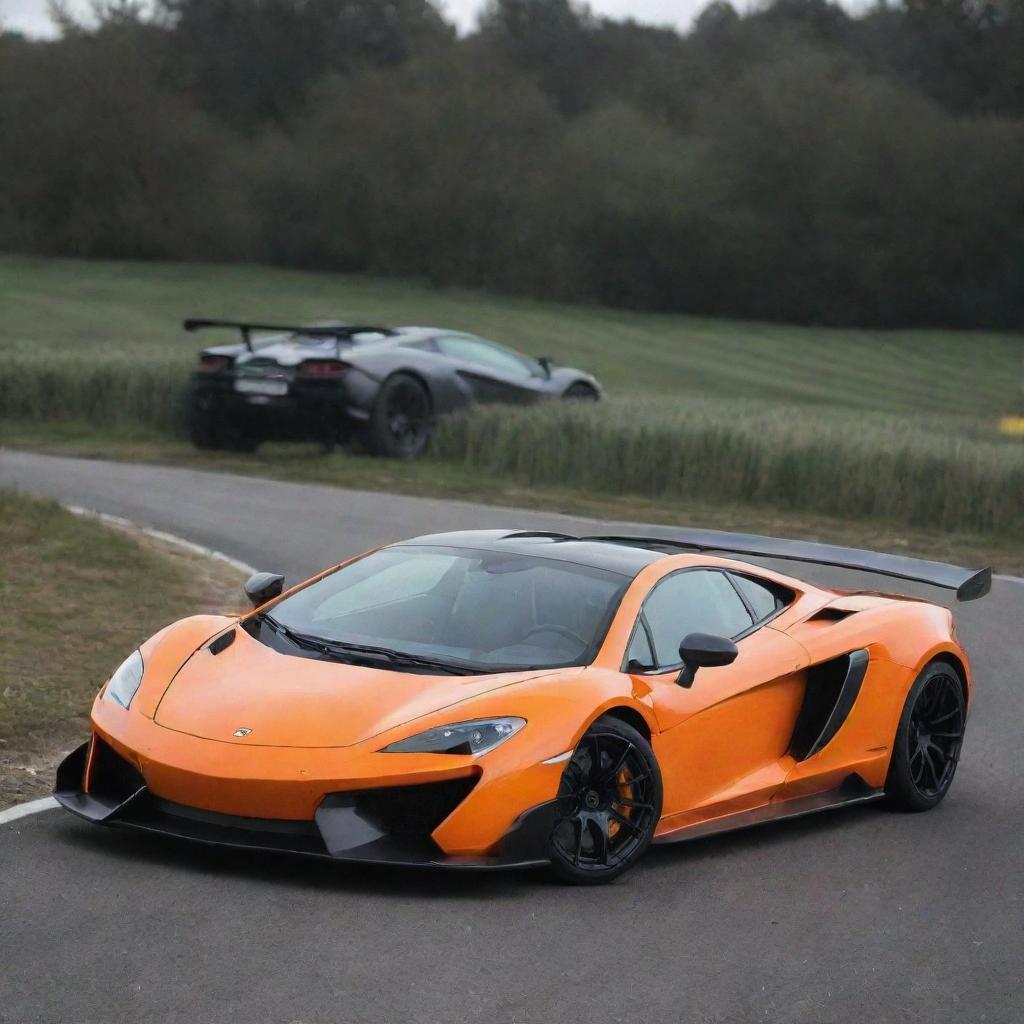 McLaren combined with lamborghini