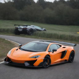 McLaren combined with lamborghini