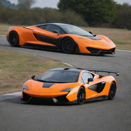 McLaren combined with lamborghini