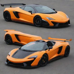 McLaren combined with lamborghini