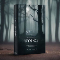 Create a dark fantasy book cover titled ‘The Salt in the Woods’