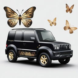 Create a vehicle wrap design for a 2024 Suzuki Jimny