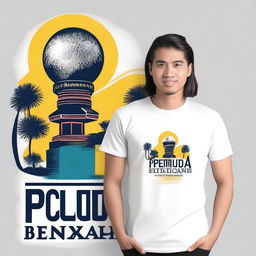 Create a t-shirt design featuring the phrase 'Pemuda Etanaan'