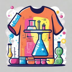 A t-shirt design that is perfect for science students