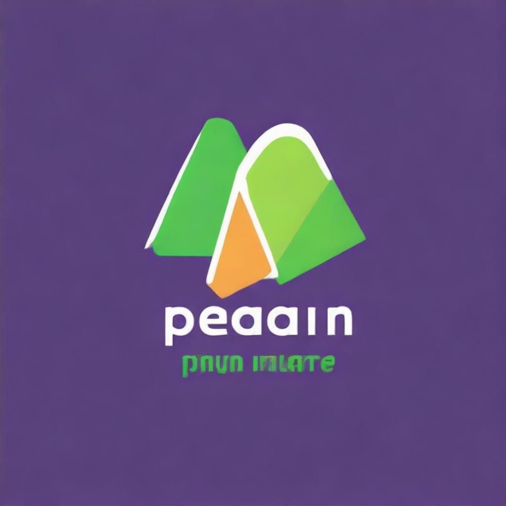 Design a dual-tone logo featuring the words 'pedan awesome'