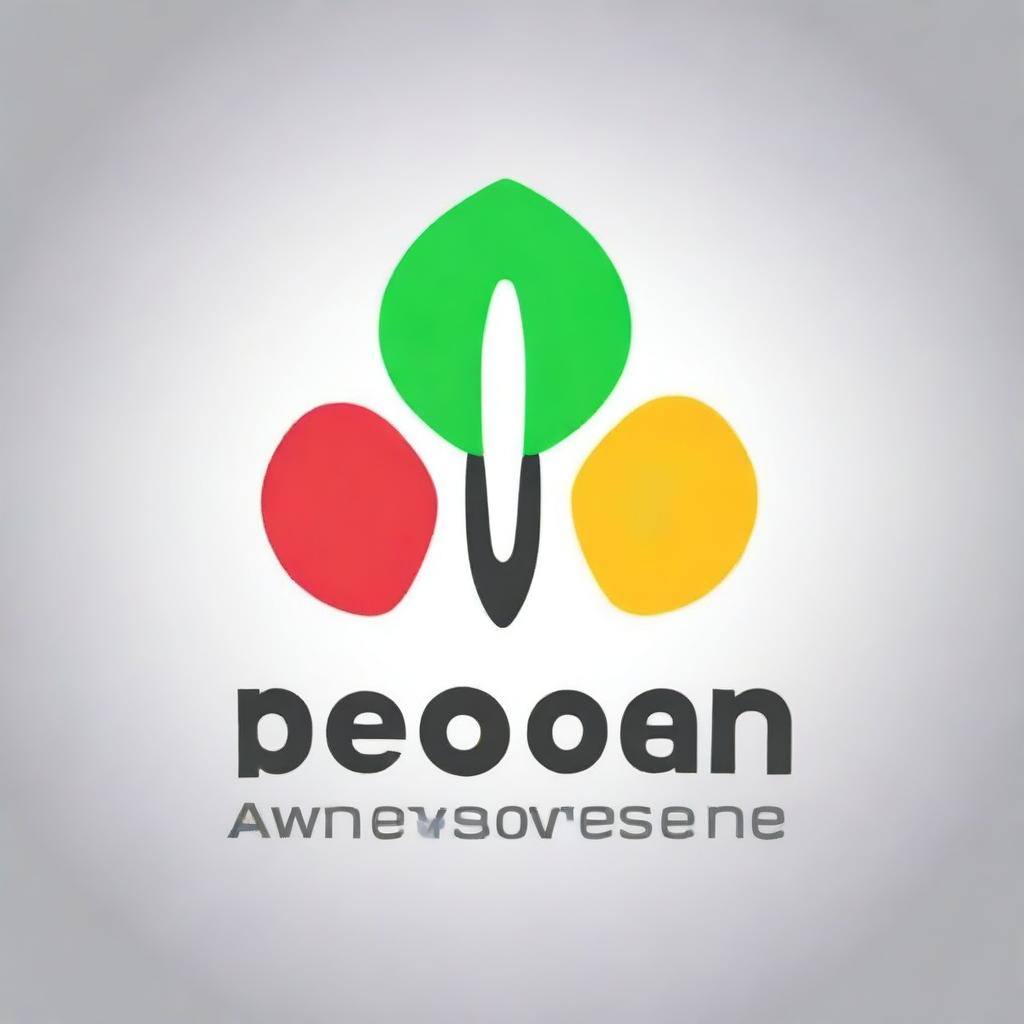 Design a logo featuring the words 'pedan awesome'