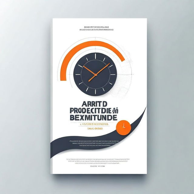 A captivating ebook cover for 'A Arte da Produtividade: Segredos para Maximizar seu Tempo e Resultados'