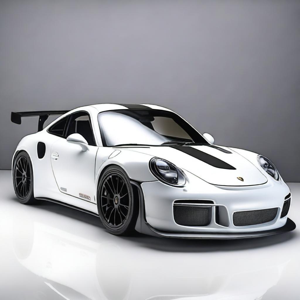 Create a detailed design of a Tamiya TT-02 Porsche 911 GT3