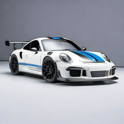 Create a detailed design of a Tamiya TT-02 Porsche 911 GT3