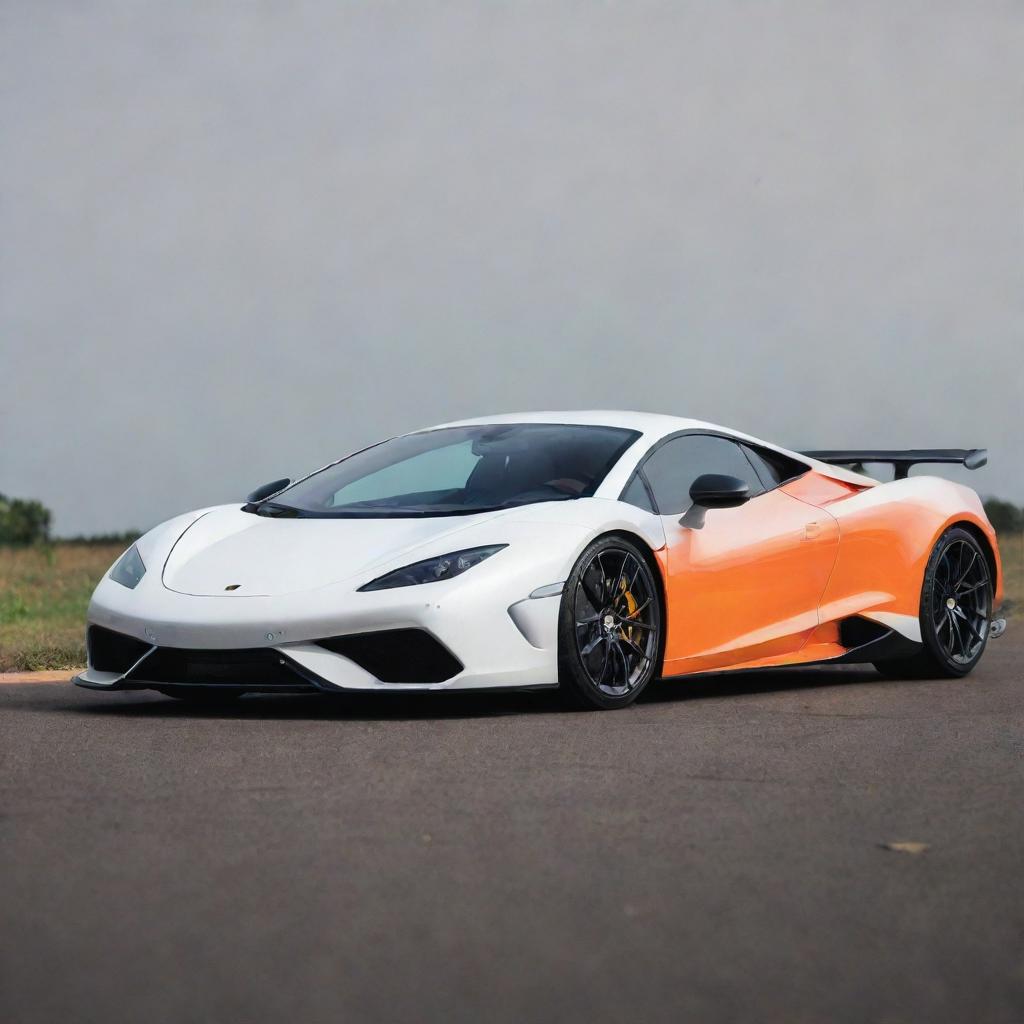 McLaren F1 combined with Lamborghini Huracan