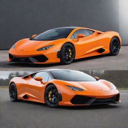 McLaren F1 combined with Lamborghini Huracan