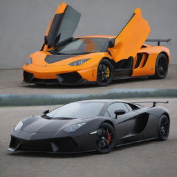 McLaren F1 combined with Lamborghini Aventador 