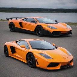 McLaren F1 combined with Lamborghini Aventador 