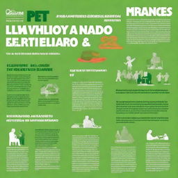 Un cartel en español sobre las buenas prácticas ganaderas