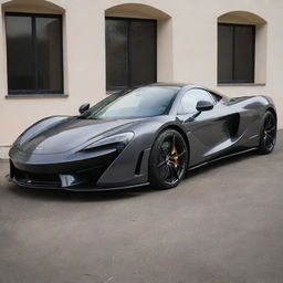 A hybrid design incorporating the dynamic body lines of a McLaren and the sophisticated elegance of a Ferrari.