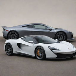 A hybrid design incorporating the dynamic body lines of a McLaren and the sophisticated elegance of a Ferrari.