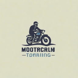 A logo design for a motorcycle touring company