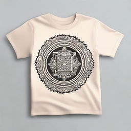 Create a simple t-shirt design featuring the words 'Karang Taruna Wira Mandala' in a stylish font