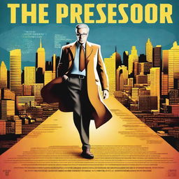 Create a movie poster titled 'The Professor'