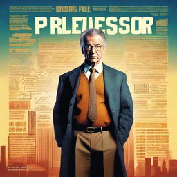 Create a movie poster titled 'The Professor'