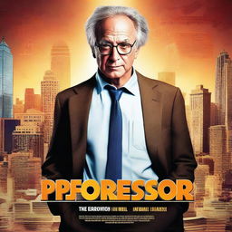 Create a movie poster titled 'The Professor'