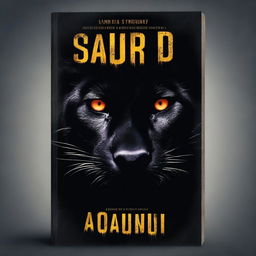 A terrifying book cover for a horror novel titled 'SURT D'AQUÍ!'