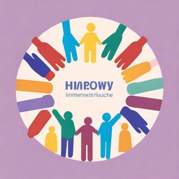 A book cover design promoting harmony and unity
