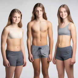 A teenage boy or girl with a weight of 50 kg and 15% body fat