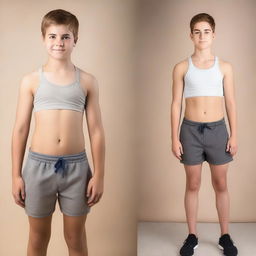 A teenage boy or girl with a weight of 50 kg and 15% body fat