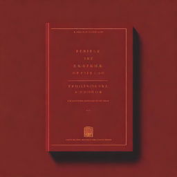 A dark red book cover with the title 'Final Answer to the Existence of GOD'