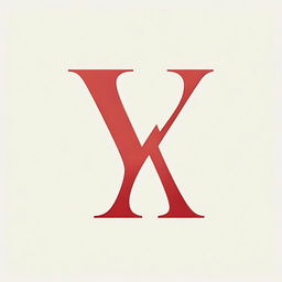 The letter 'V' in a bold and elegant font style, centered on a plain background