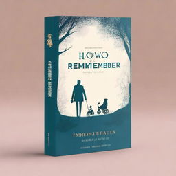 Create a book cover for a new adult novel titled 'How to Remember'