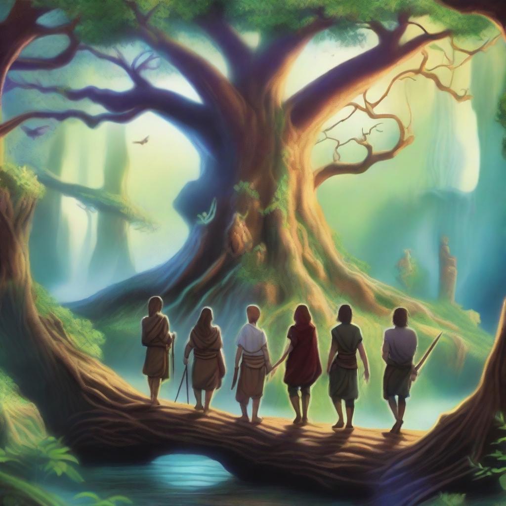 Six friends embarking on a fantasy adventure to find the Lost King's Chronicles