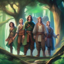 Six friends embark on a grand fantasy adventure to uncover the Lost King's Chronicles