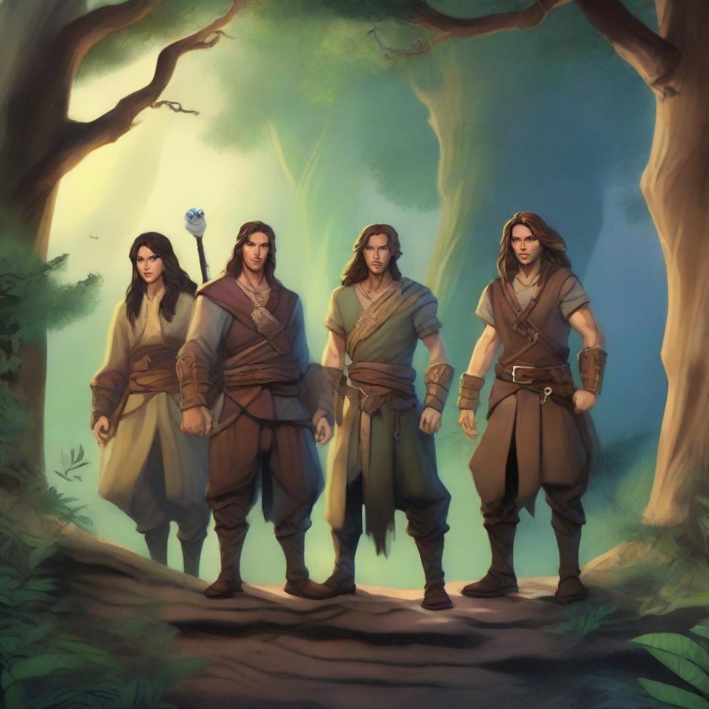 Six friends embark on a thrilling fantasy adventure to uncover the Lost King's Chronicles