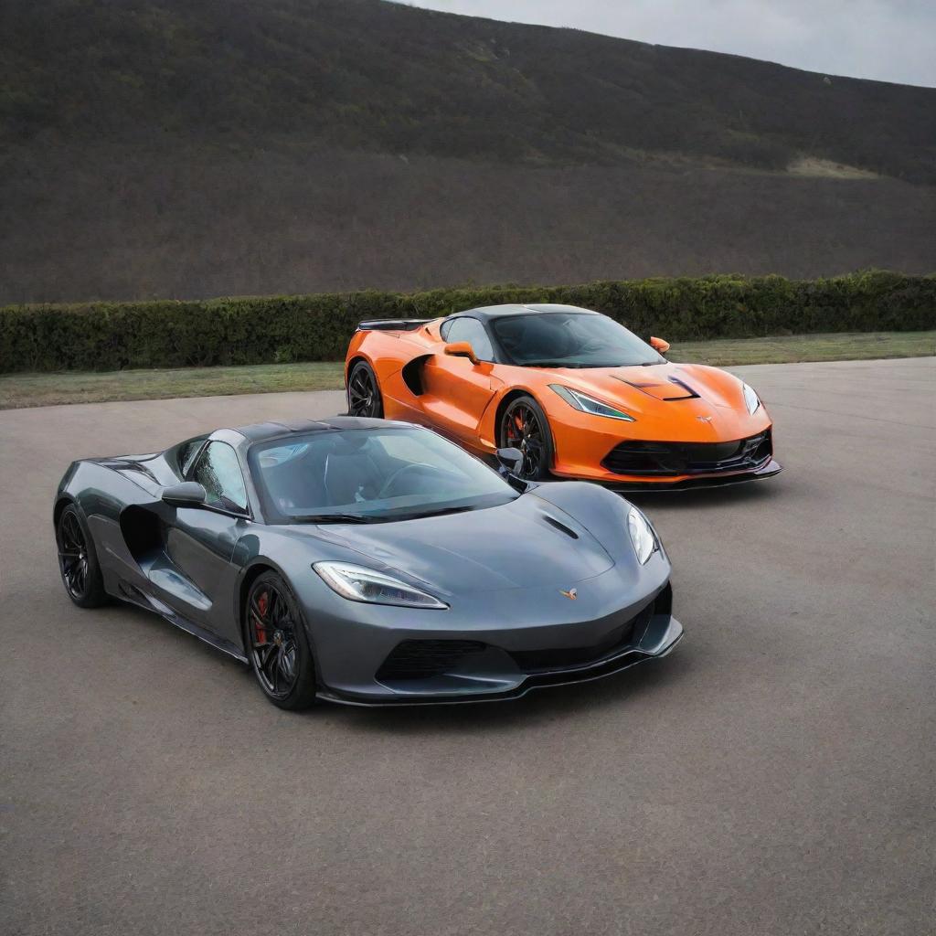 A perfected blend of the agile, aerodynamic features of a McLaren and the classic, powerful elegance of a Corvette.