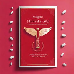 Create a book cover for 'Qassim National Hospital Drug Formulary, Seventh Edition, 2025'