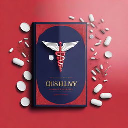 Create a book cover for 'Qassim National Hospital Drug Formulary, Seventh Edition, 2025'