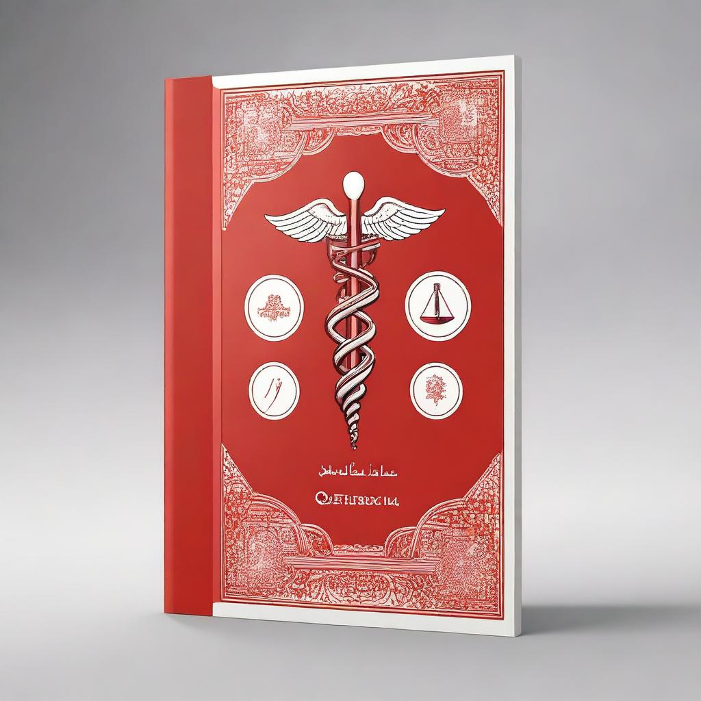 Create a book cover for the 'Qassim National Hospital Drug Formulary, Seventh Edition, 2025'