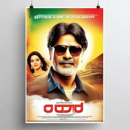 Create a vibrant and eye-catching poster for Prasai Films